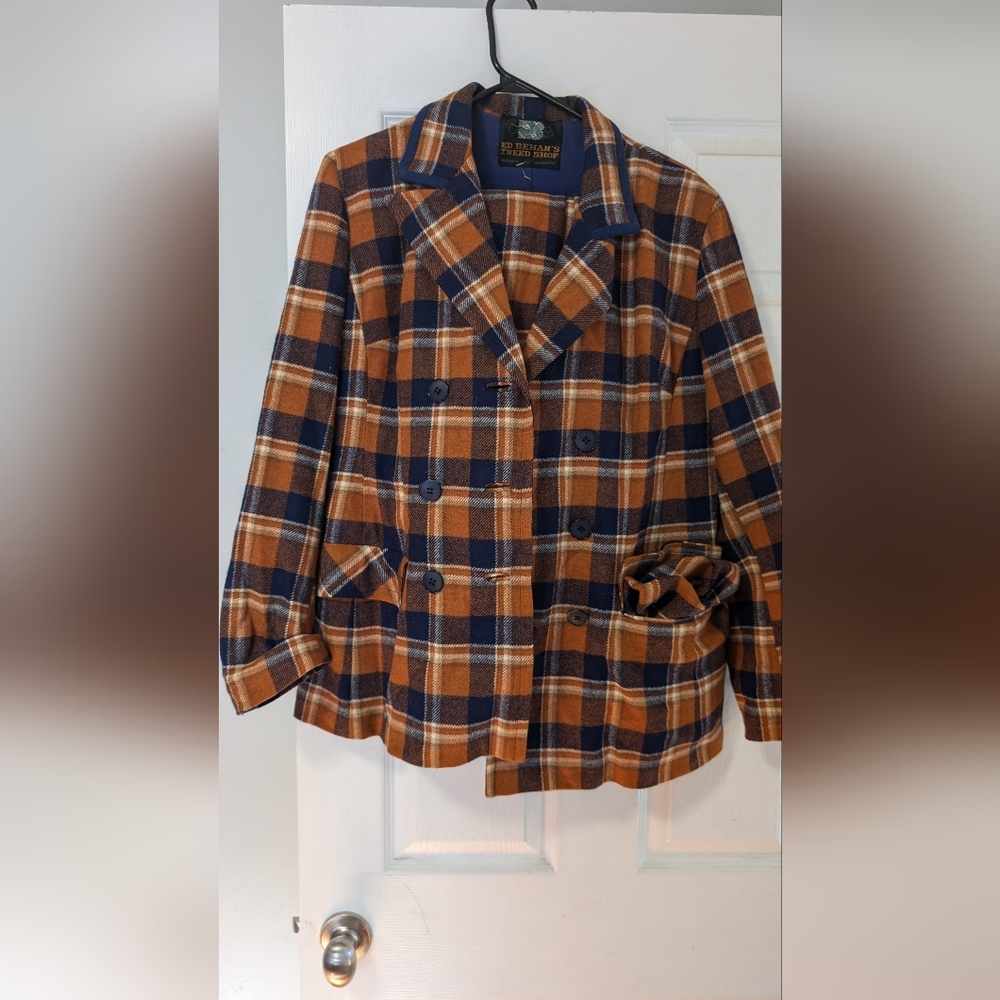 Ed Behans Tweed Shop Vintage Two piece skirt suit